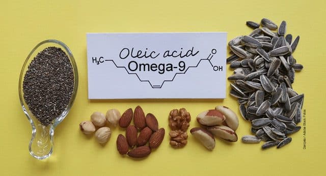 Einfach ungesättigte Fettsäuren Omega-9 Ölsäure